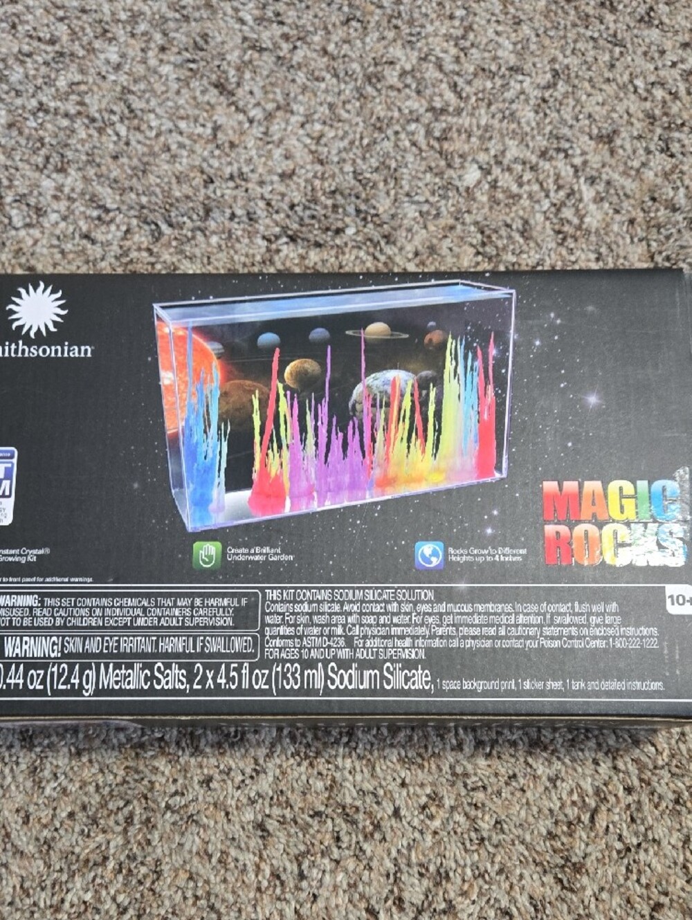 Smithsonian Magic Rocks Crystal Growing Kit - Multicolor - Picture 2 of 2